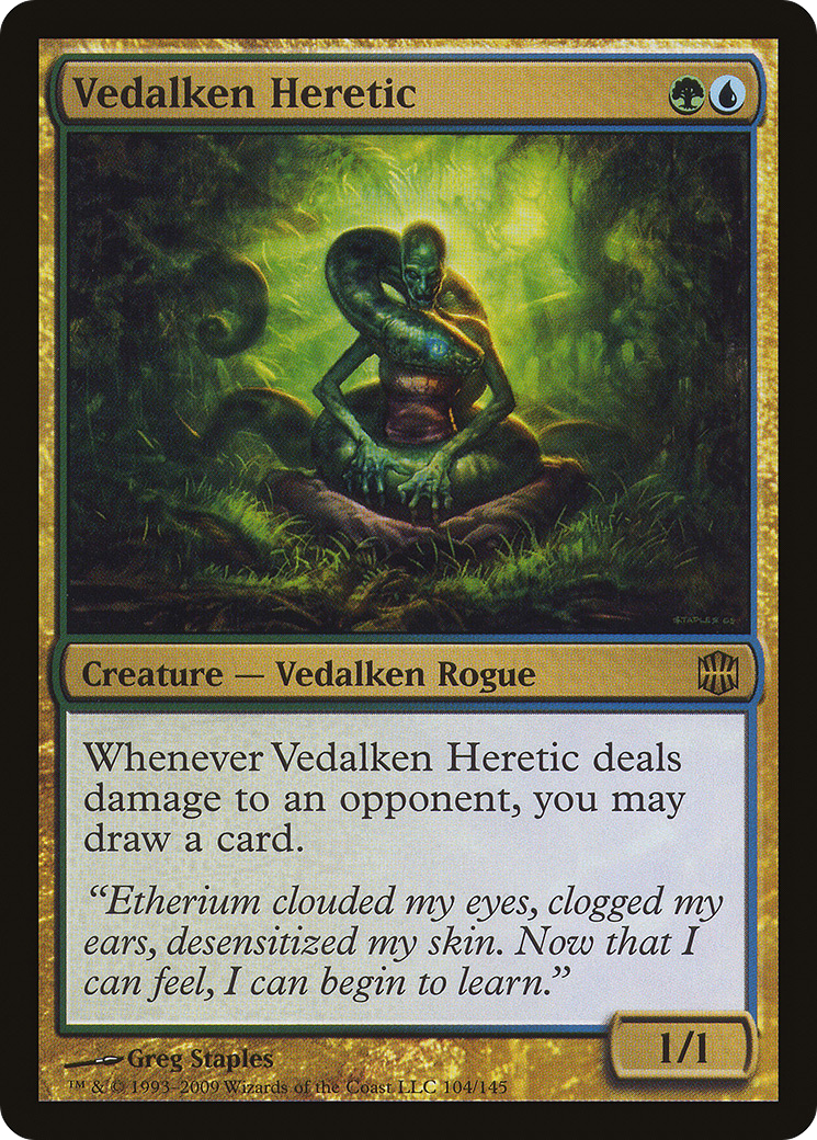 Vedalken Heretic (ARB-104) [Alara Reborn]