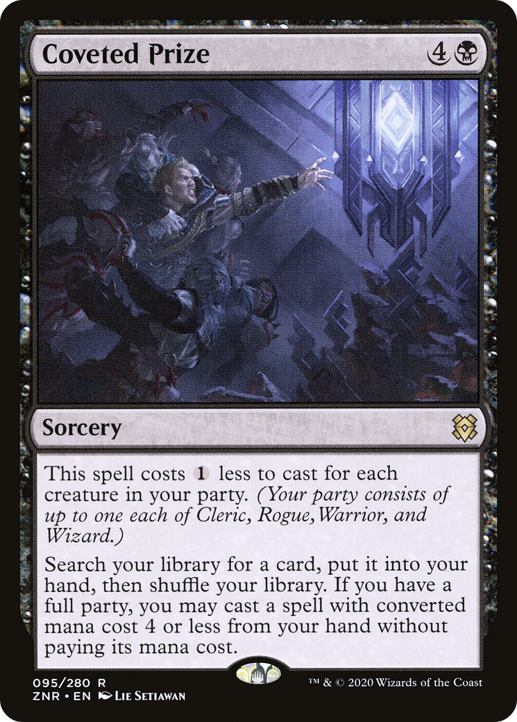 Coveted Prize (ZNR-095) [Zendikar Rising]