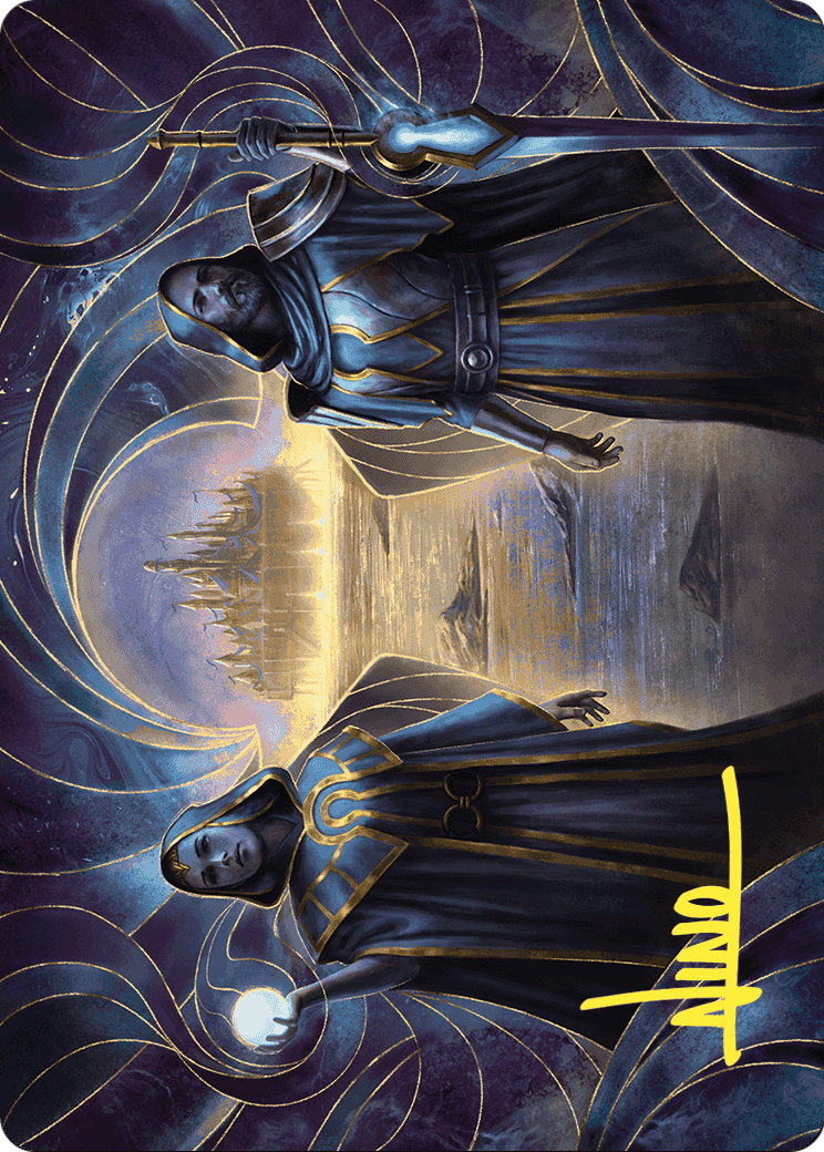 Court of Vantress // Court of Vantress (AWOE-052) (Borderless) [Wilds of Eldraine Art Series] Foil