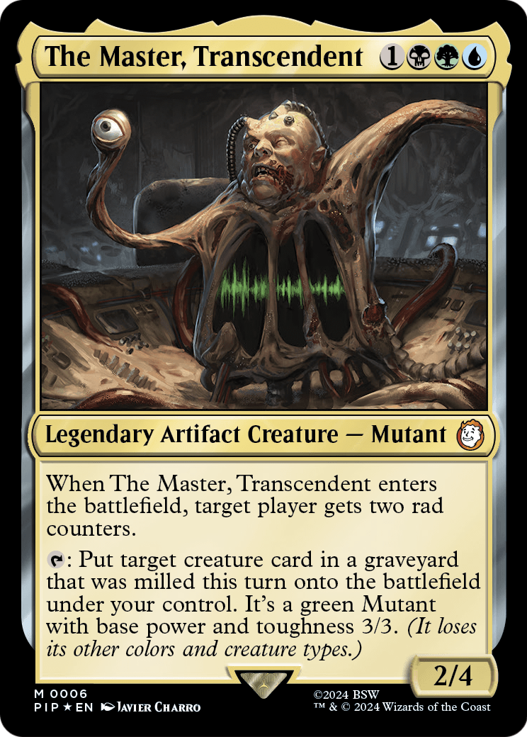 The Master, Transcendent (PIP-006) [Fallout] Foil