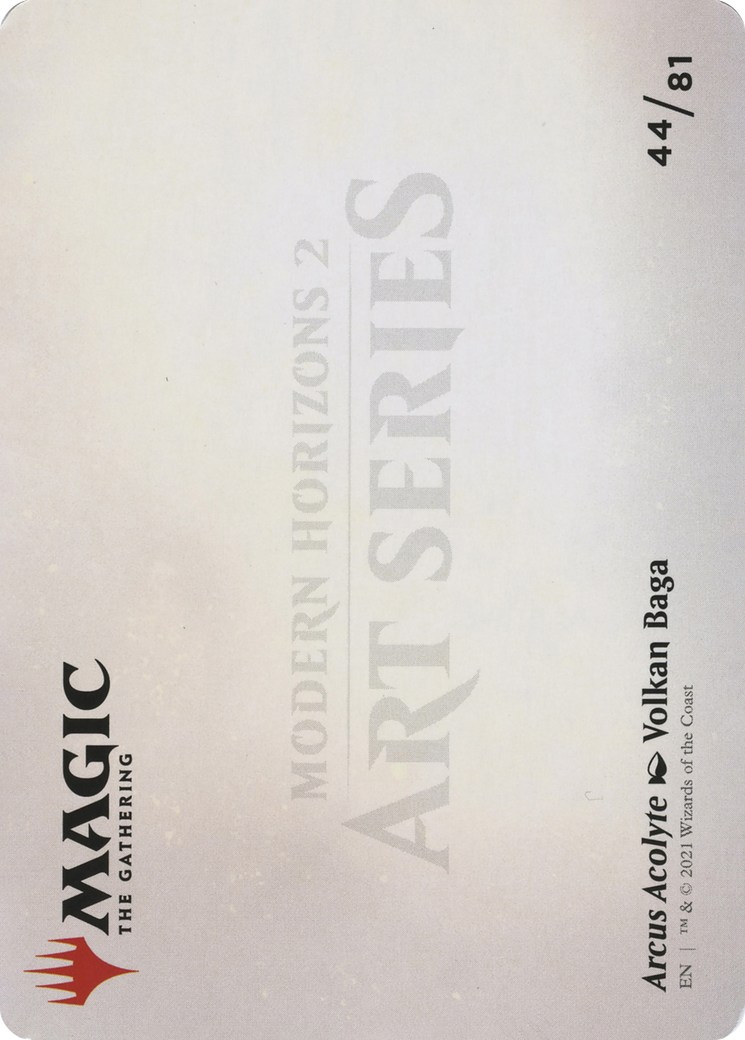 Arcus Acolyte // Arcus Acolyte (AMH2-044) (Borderless) [Modern Horizons 2 Art Series] Foil