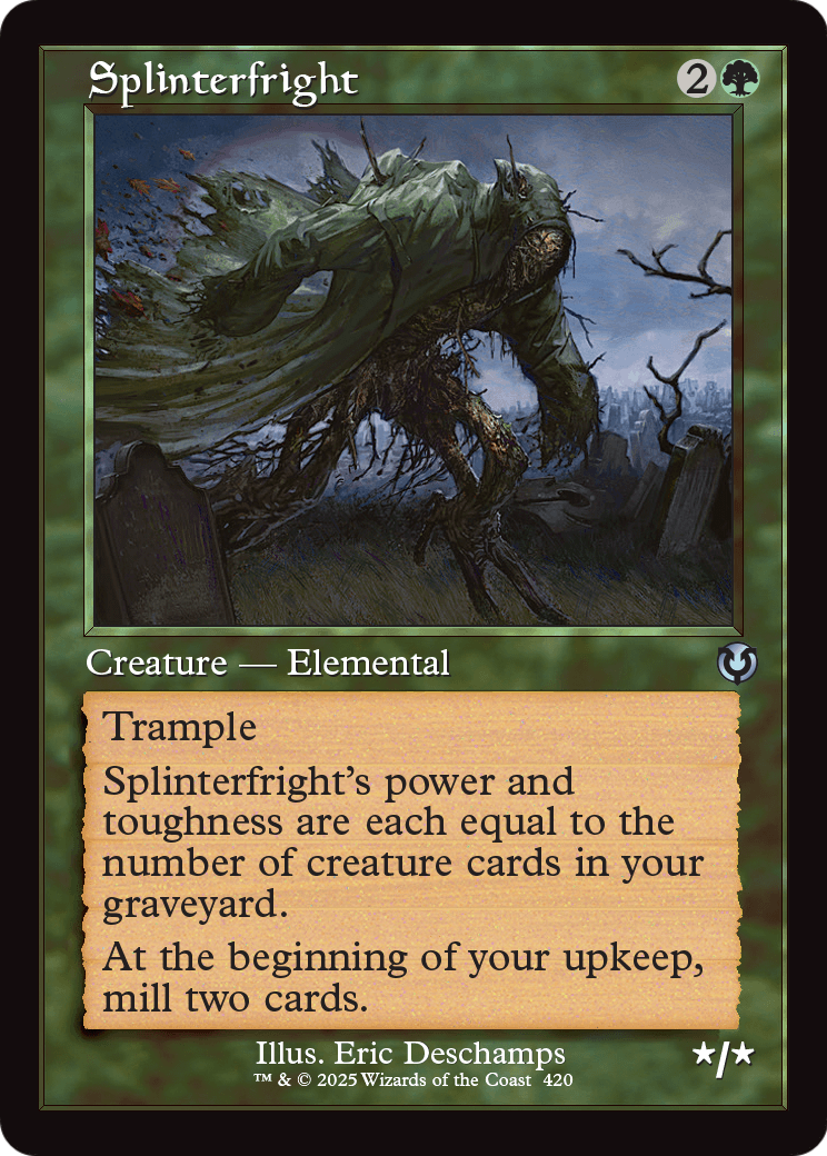 Splinterfright (Retro Frame) (INR-420) [Innistrad Remastered]