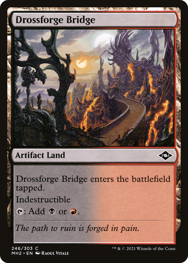 Drossforge Bridge (MH2-246) [Modern Horizons 2] Foil