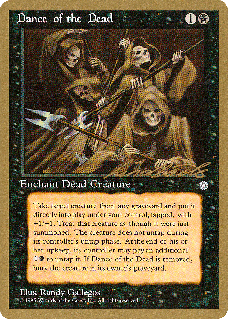 Dance of the Dead - 1996 Leon Lindback (ICE) [Pro Tour Collector Set]