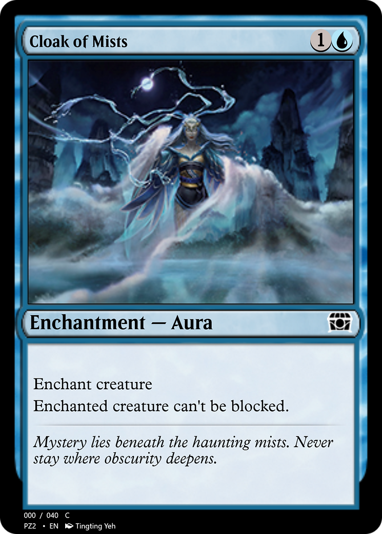 Cloak of Mists (PZ2-70835) [Treasure Chest] Foil