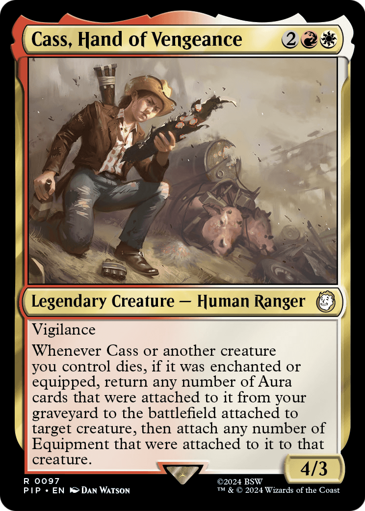 Cass, Hand of Vengeance (PIP-097) [Fallout] Foil