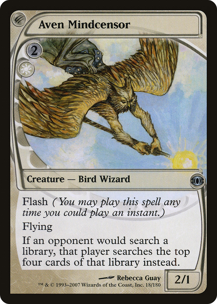 Aven Mindcensor (FUT-018) [Future Sight] Foil