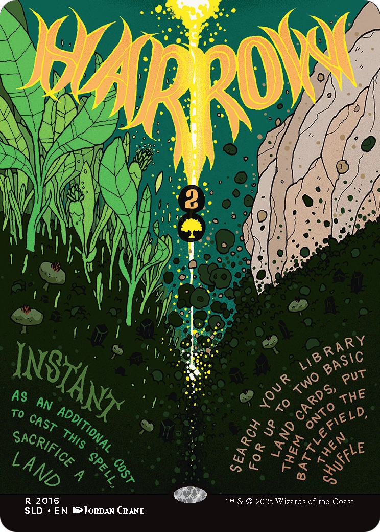 Harrow (SLD-2016) (Borderless) [Secret Lair Drop]
