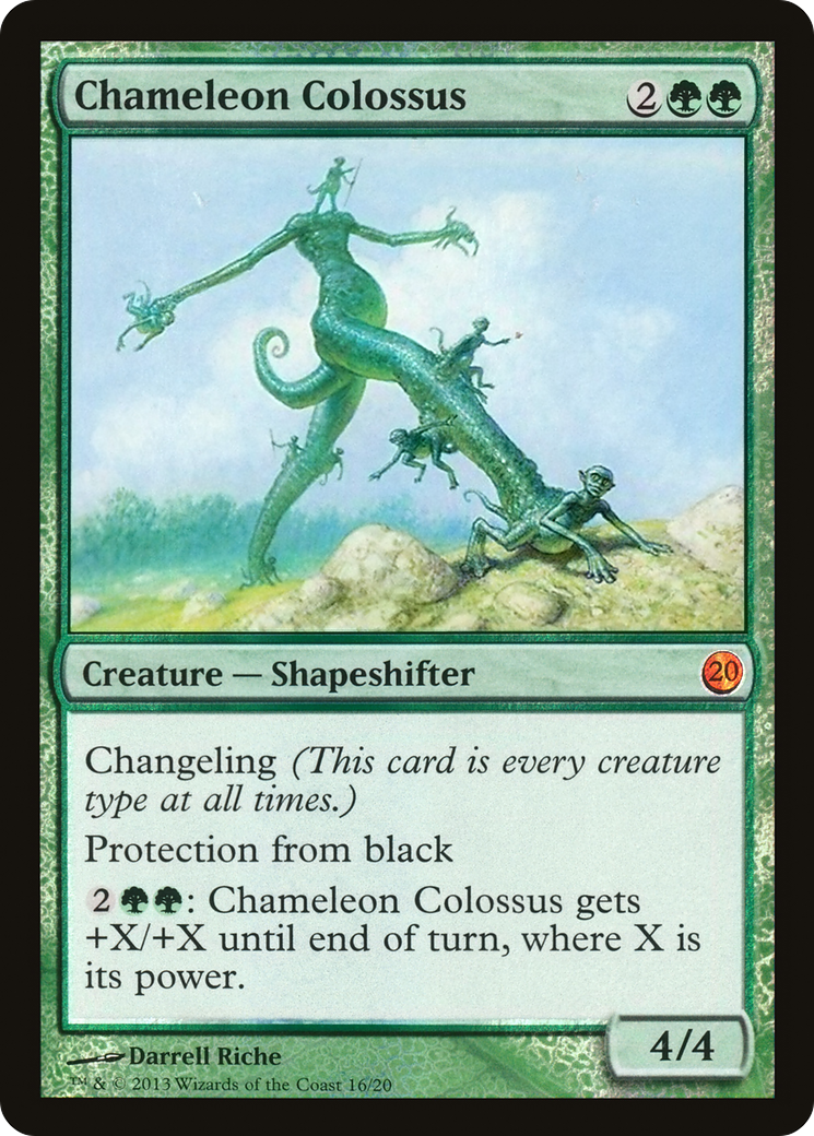 Chameleon Colossus (V13-016) [From the Vault: Twenty] Foil