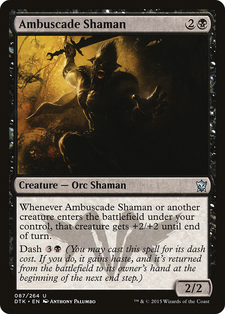 Ambuscade Shaman (DTK-087) [Dragons of Tarkir]