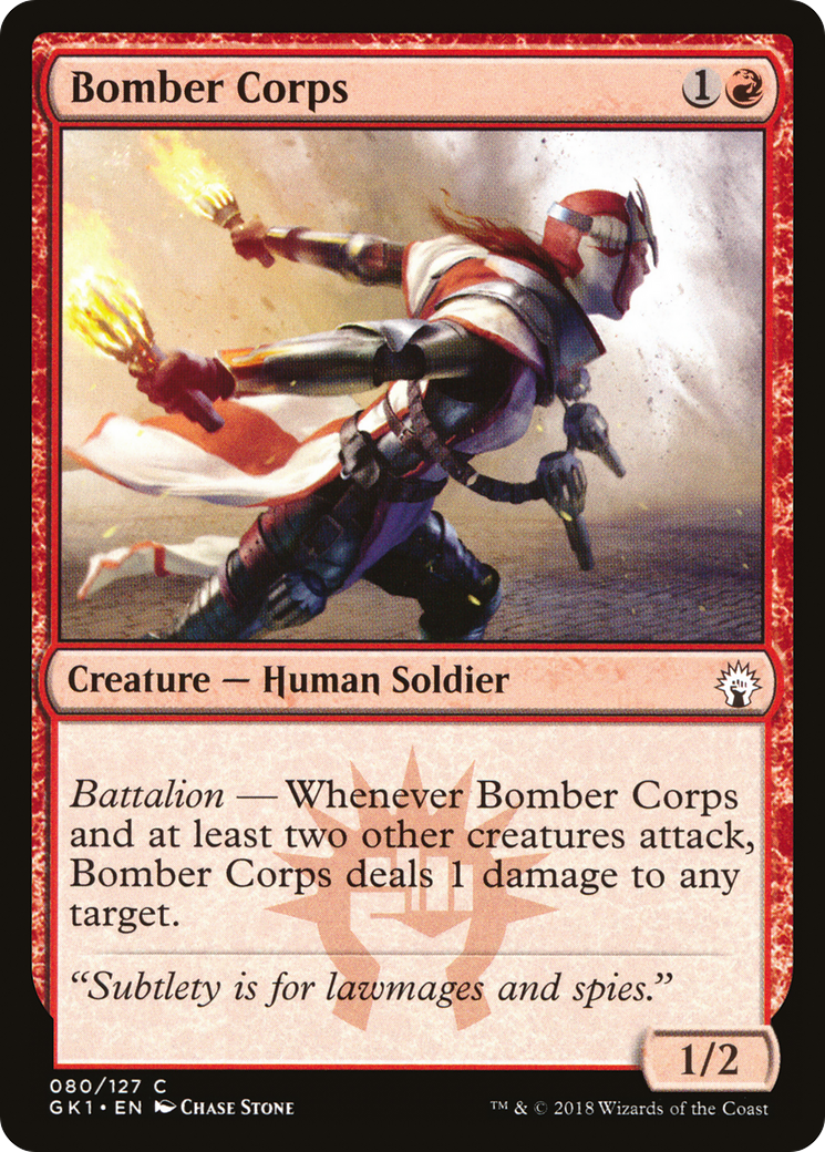 Bomber Corps (GR1-080) [GRN Guild Kit]