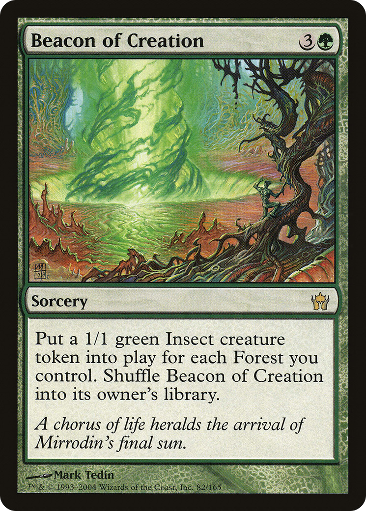 Beacon of Creation (5DN-082) [Fifth Dawn] Foil