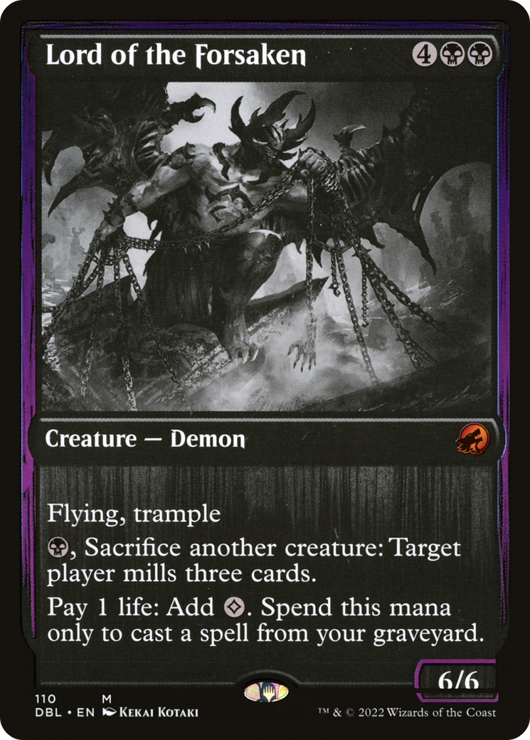 Lord of the Forsaken (DBL-110) [Innistrad: Double Feature]