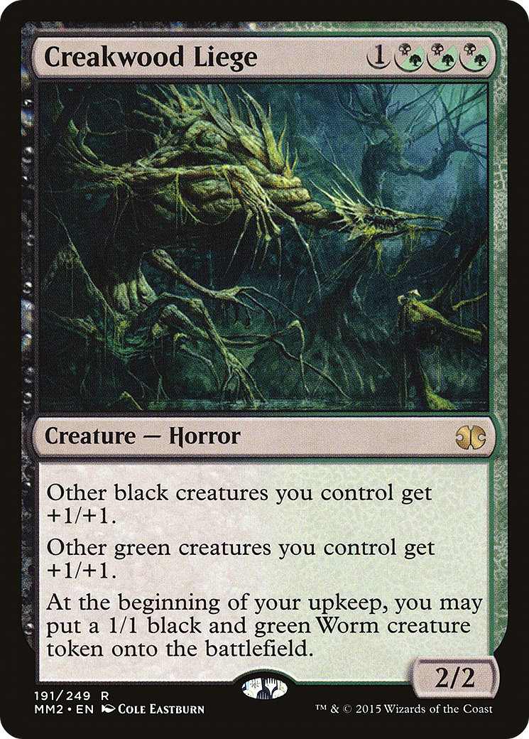 Creakwood Liege (MM2-191) [Modern Masters 2015] Foil