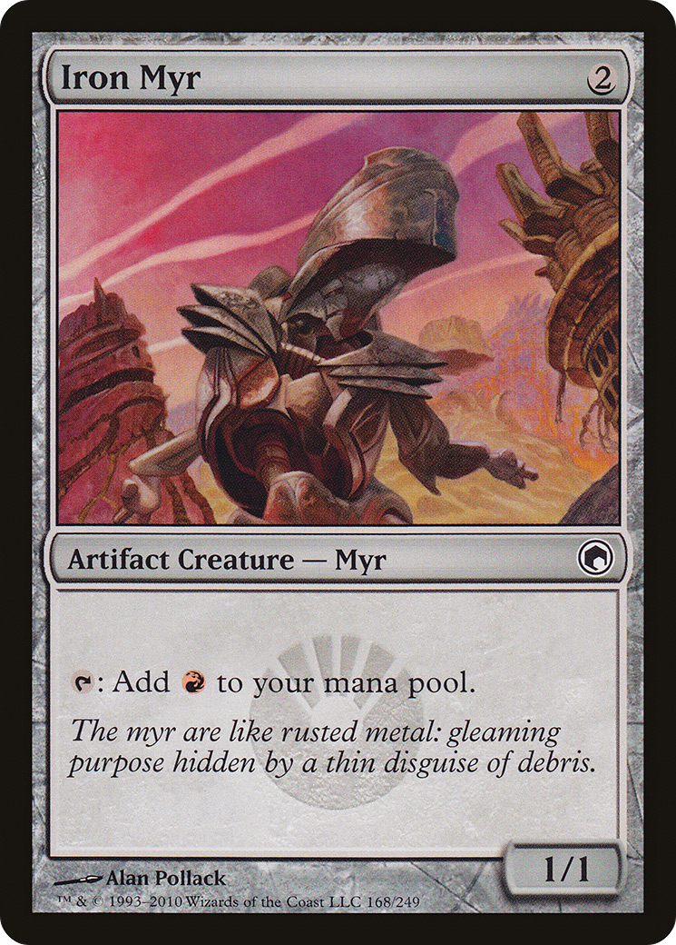 Iron Myr (SOM-168) [Scars of Mirrodin] Foil