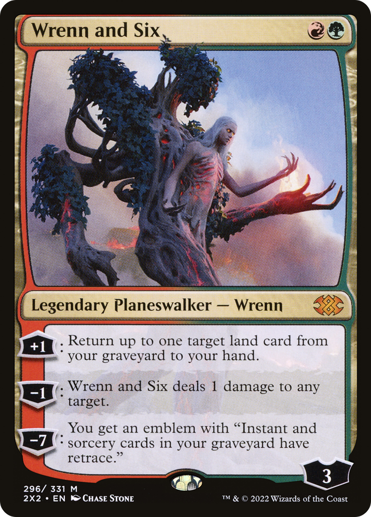 Wrenn and Six (2X2-296) [Double Masters 2022] Foil