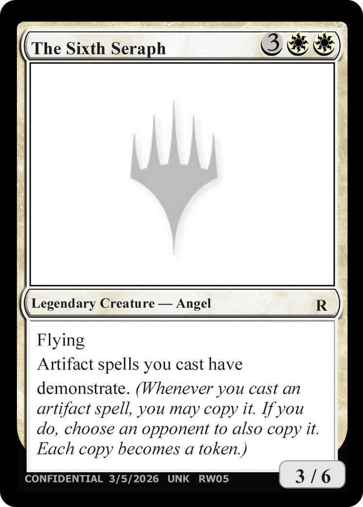 The Sixth Seraph (UNK-RW05C) [Unknown Event]