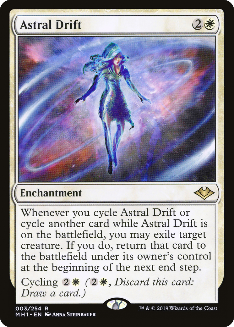 Astral Drift (MH1-003) [Modern Horizons] Foil