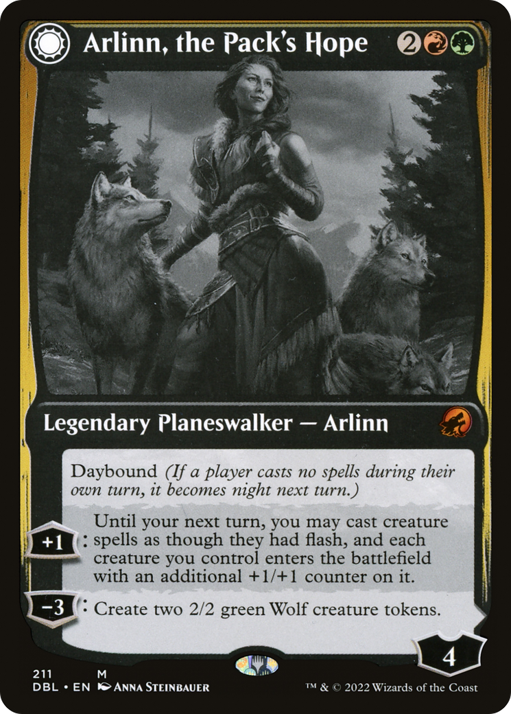 Arlinn, the Pack's Hope (DBL-211) [Innistrad: Double Feature]
