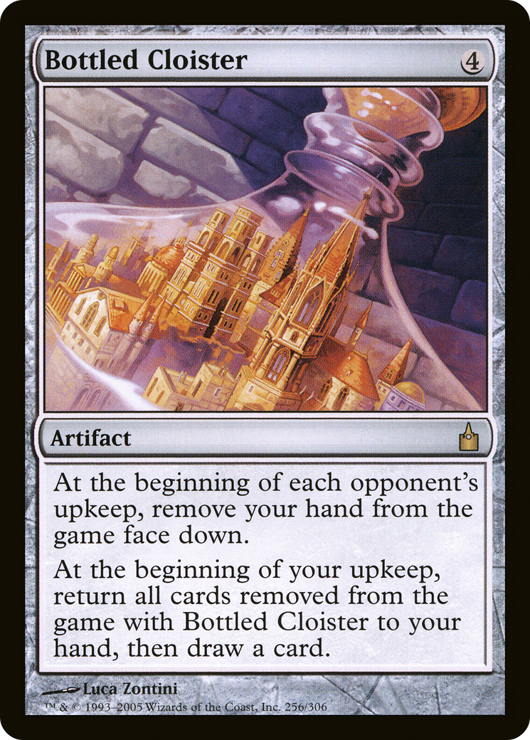Bottled Cloister (RAV-256) [Ravnica: City of Guilds] Foil