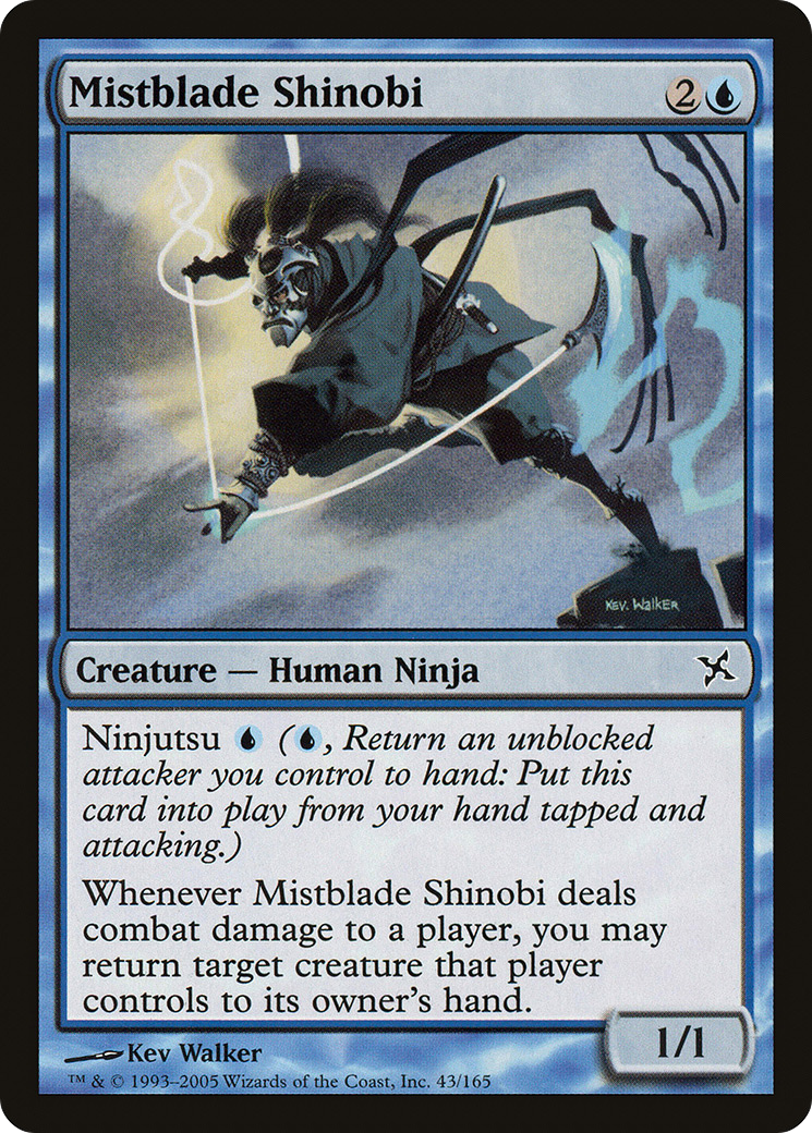 Mistblade Shinobi (BOK-043) [Betrayers of Kamigawa]