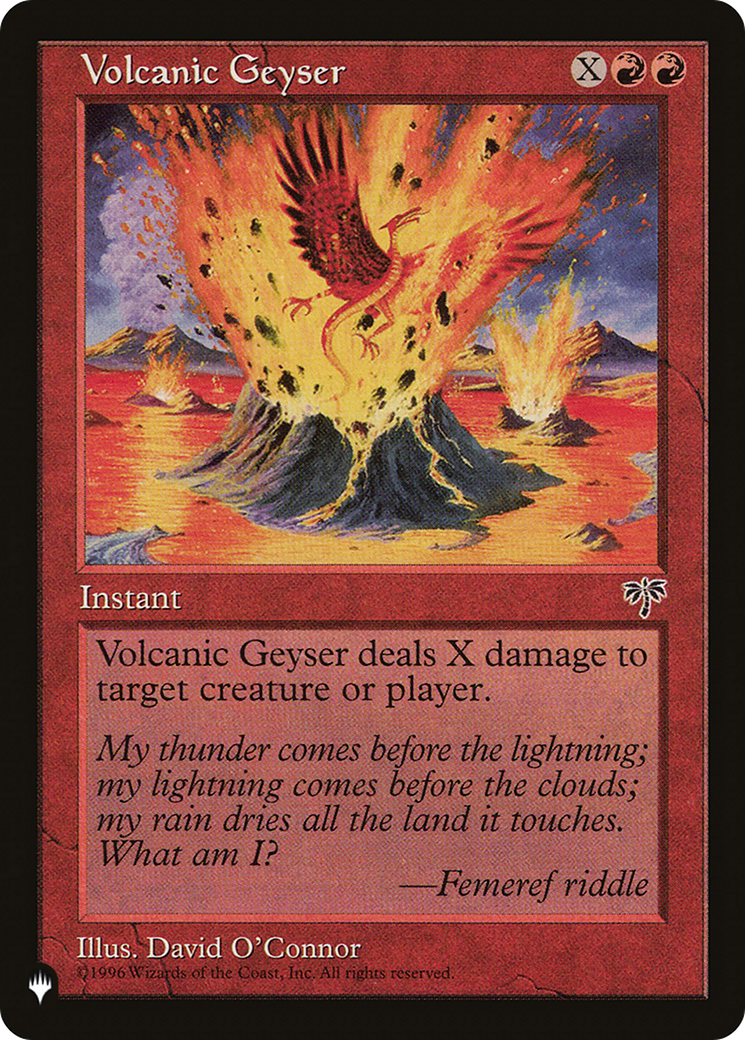 Volcanic Geyser (LIST-MIR-202) [The List]