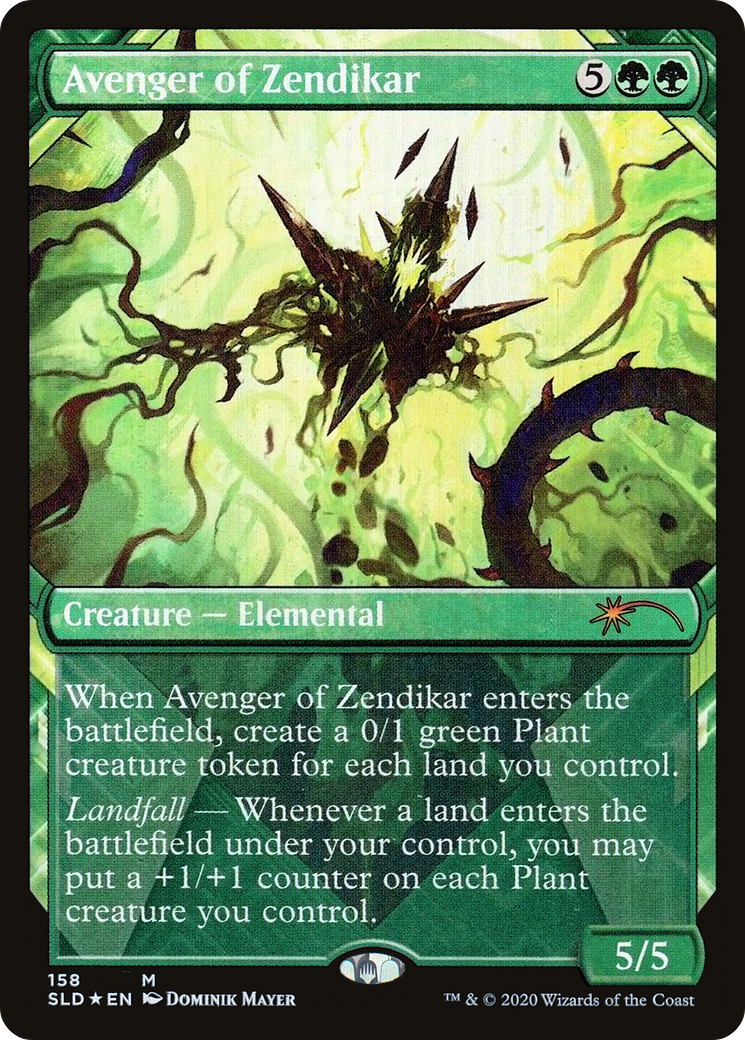 Avenger of Zendikar (SLD-158) (Showcase) [Secret Lair Drop]