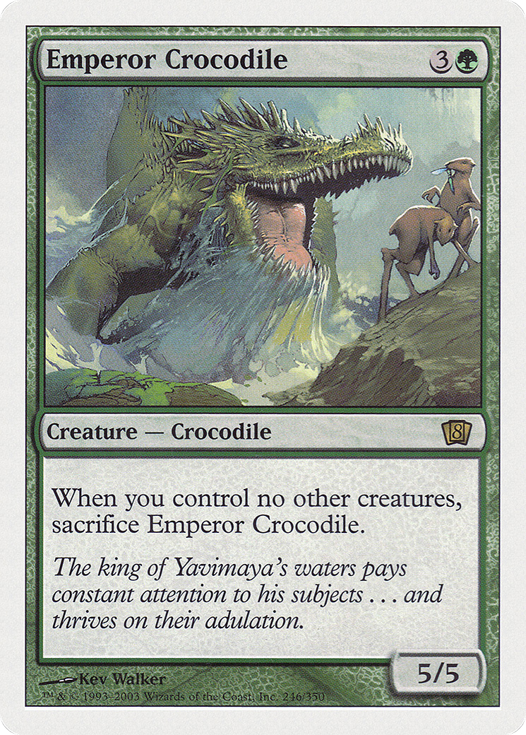 Emperor Crocodile (8ED-246) [8th Edition]