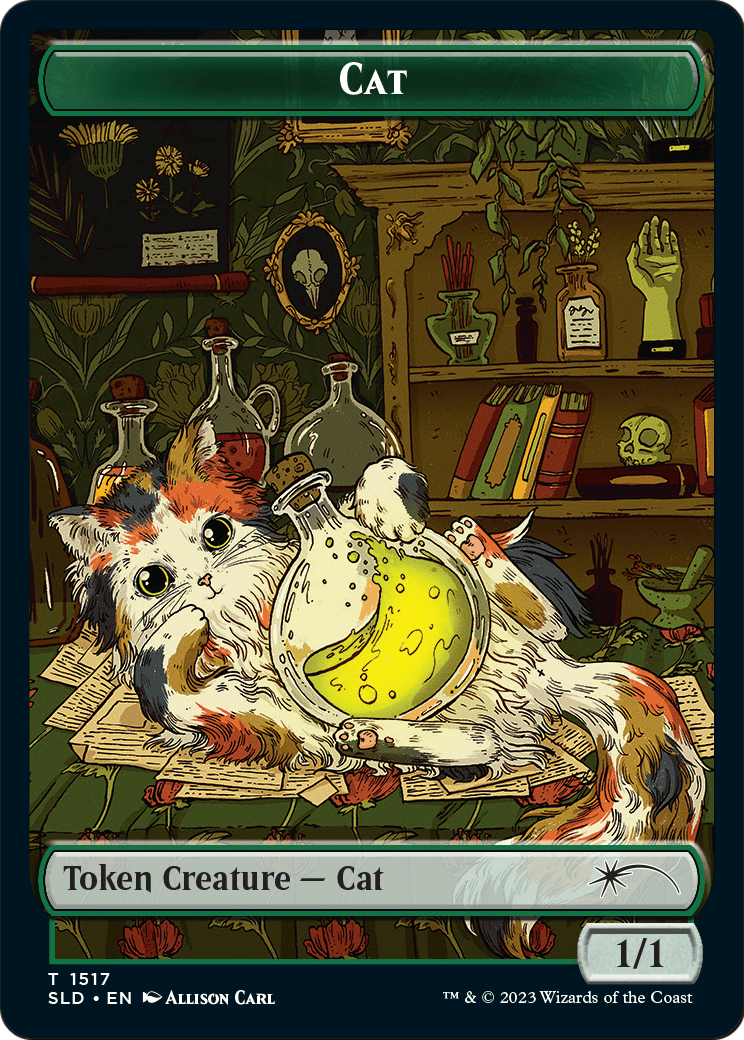 Cat (SLD-1517) [Secret Lair Drop] Foil