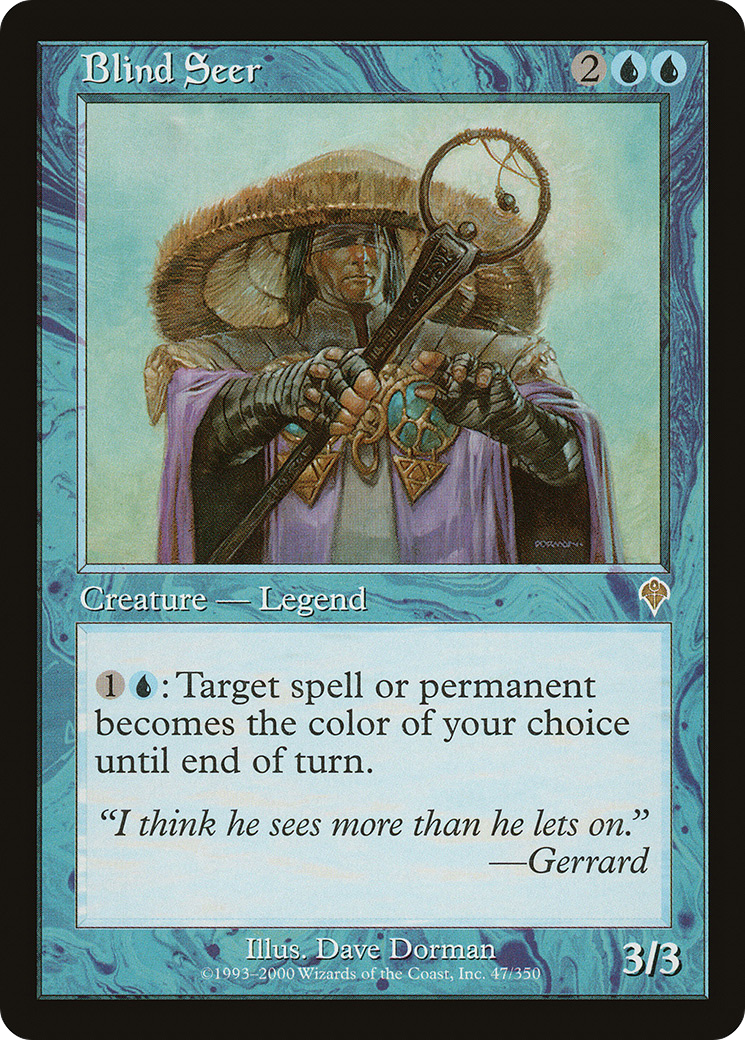 Blind Seer (INV-047) [Invasion] Foil