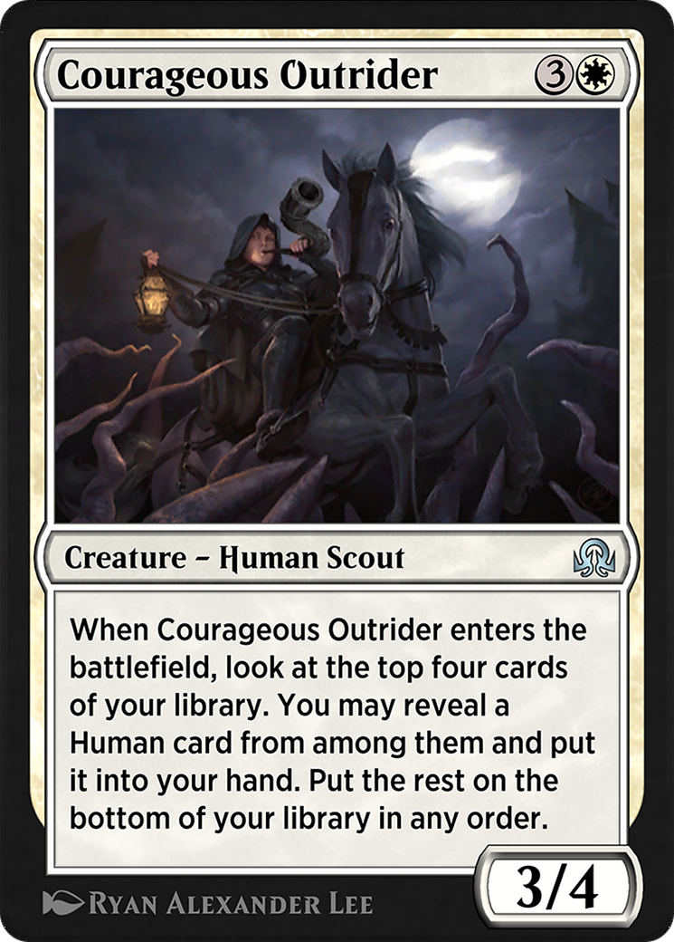 Courageous Outrider (SIR-020) [Shadows over Innistrad Remastered]