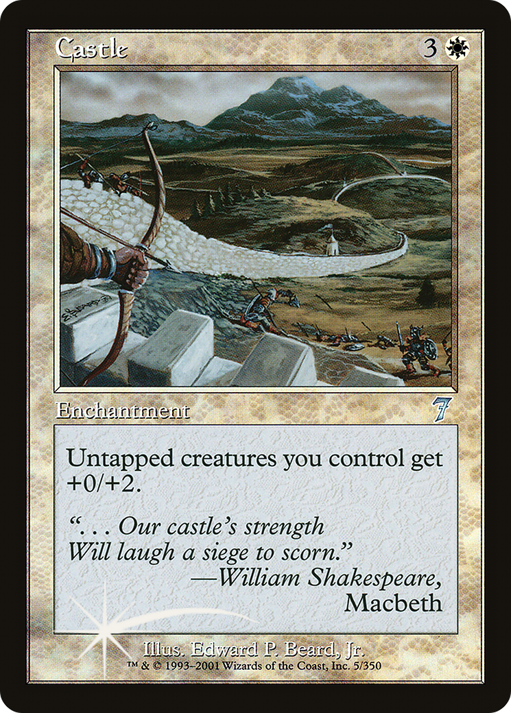 Castle (7ED-05★) [7th Edition] Foil