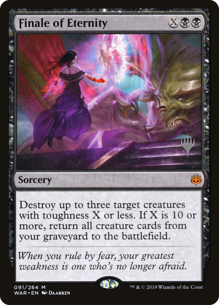 Finale of Eternity (PPELD-091) [Promo Pack: War of the Spark Promos]