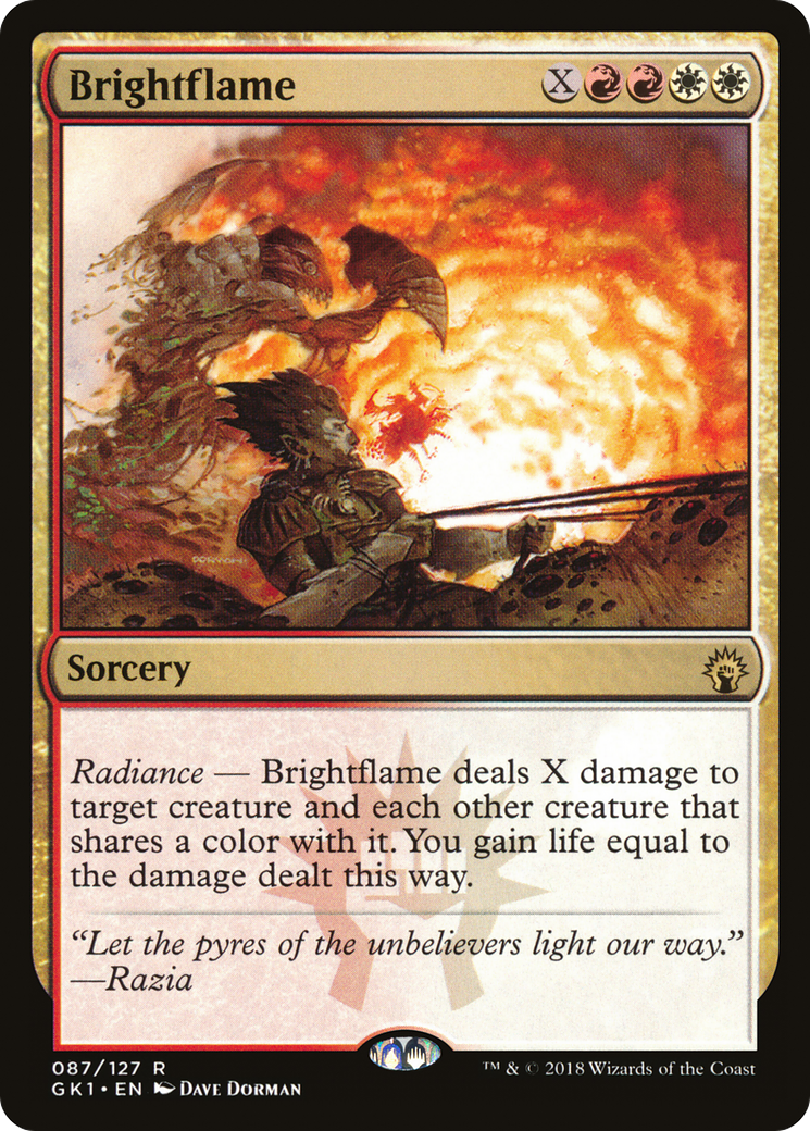 Brightflame (GR1-087) [GRN Guild Kit]