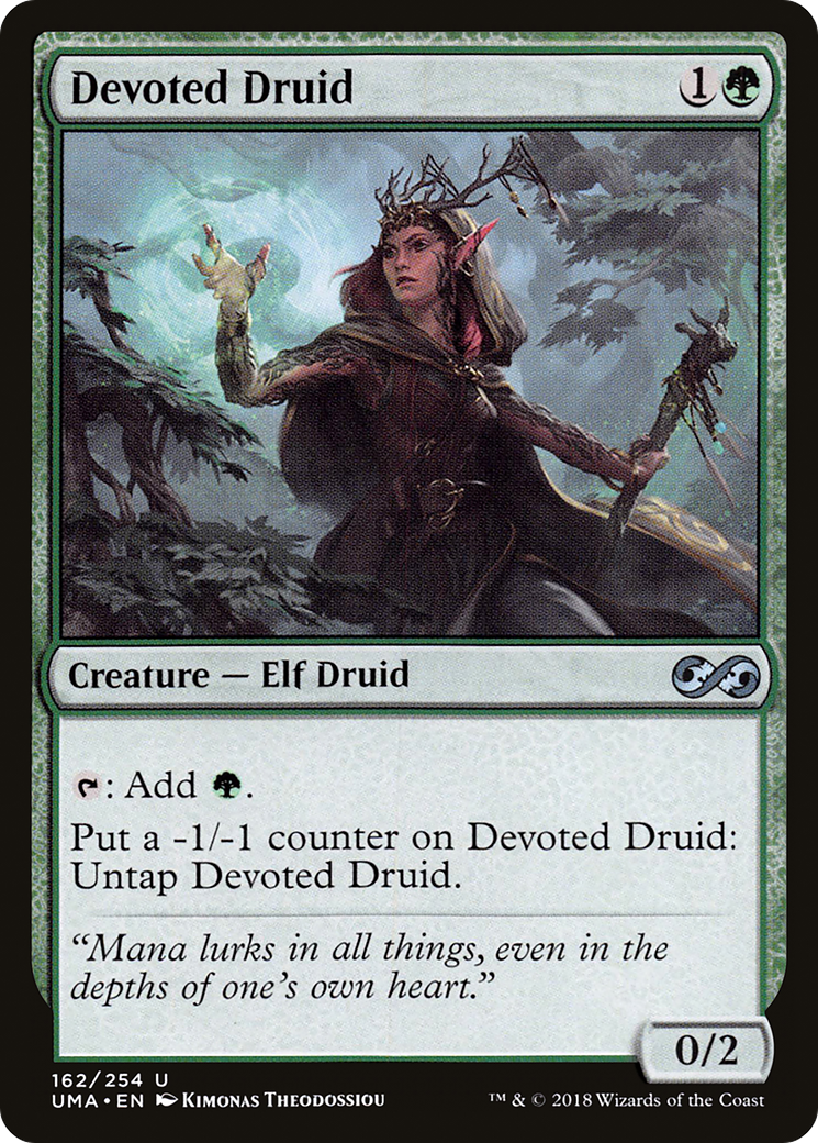 Devoted Druid (UMA-162) [Ultimate Masters] Foil