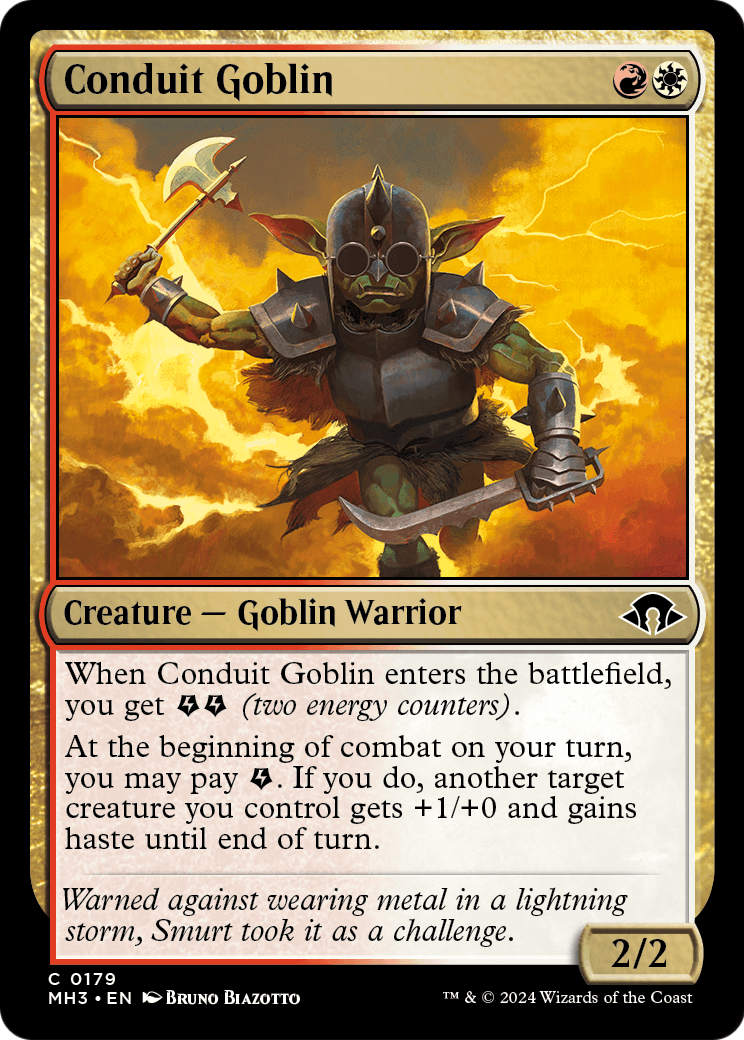 Conduit Goblin (MH3-179) [Modern Horizons 3] Foil