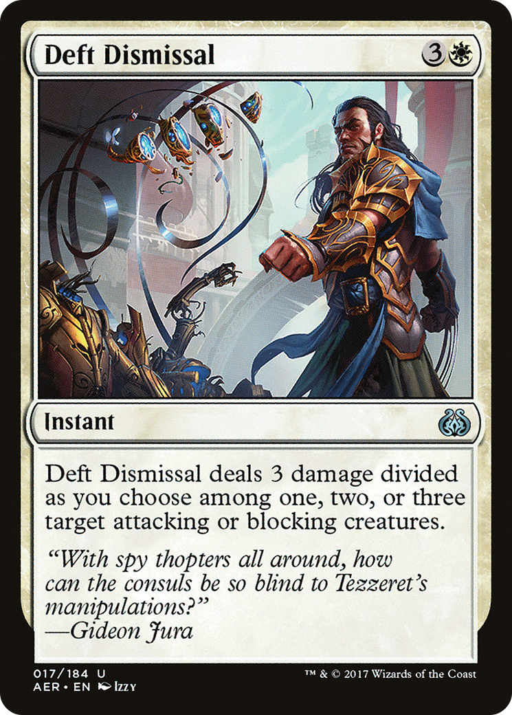 Deft Dismissal (AER-017) [Aether Revolt] Foil