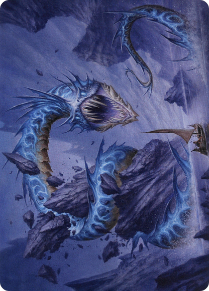 Biolume Serpent // Biolume Serpent (AVOW-020) (Borderless) [Crimson Vow Art Series] Foil