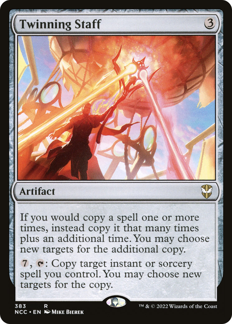 Twinning Staff (NCC-383) [New Capenna Commander]