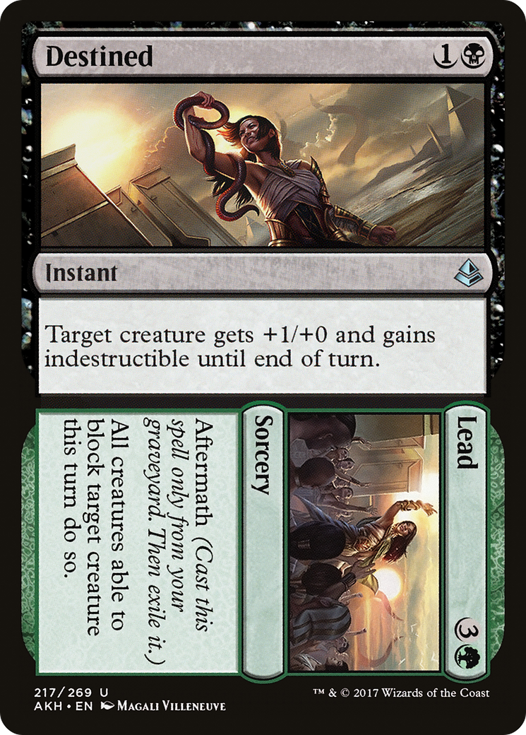 Destined // Lead (AKH-217) [Amonkhet]