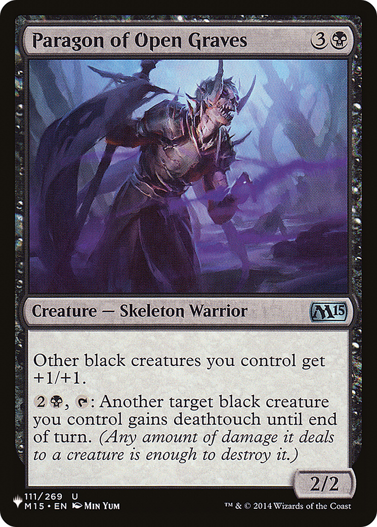 Paragon of Open Graves (LIST-M15-111) [The List]
