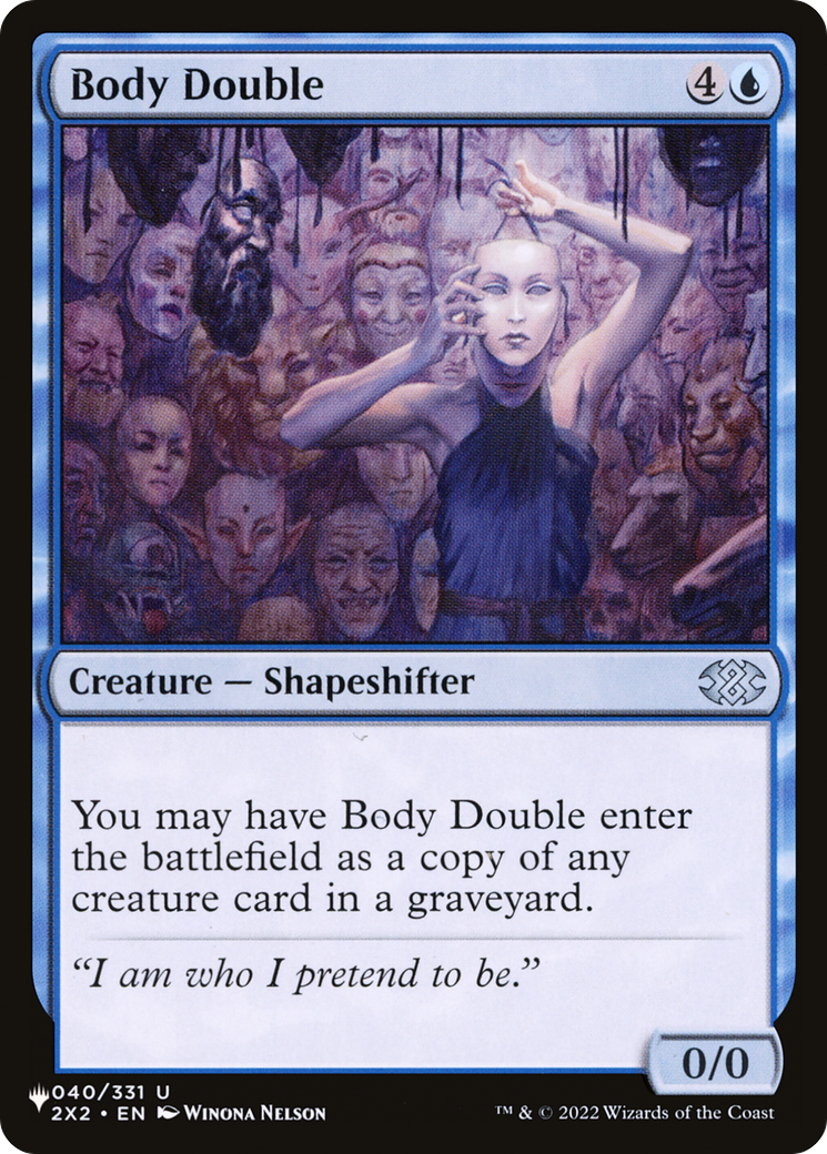 Body Double (LIST-2X2-40) [The List]