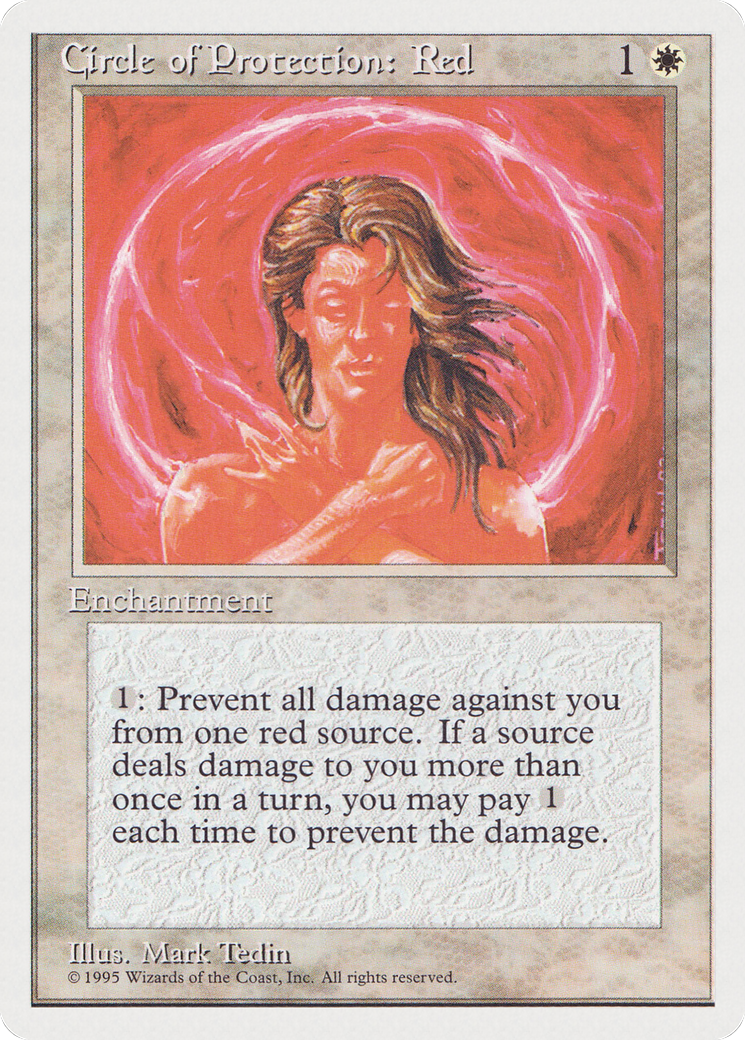Circle of Protection: Red (RQS-003) [Rivals Quick Start Set]