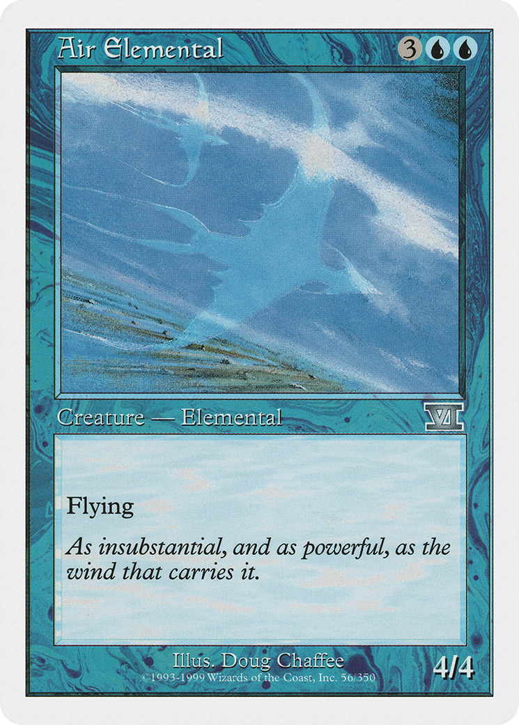 Air Elemental (6ED-056) [Classic Sixth Edition]