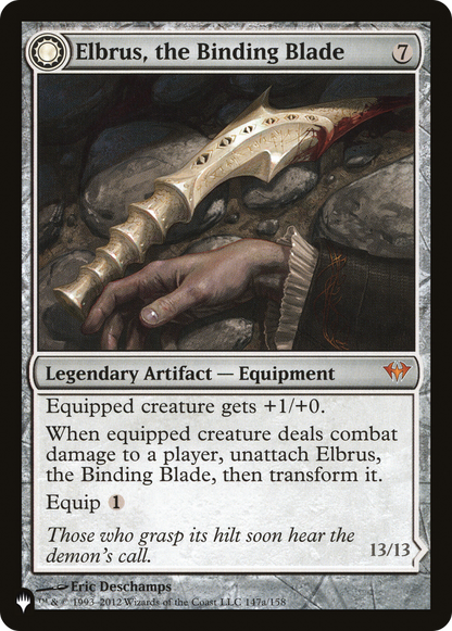 Elbrus, the Binding Blade (LIST-DKA-147) [The List]