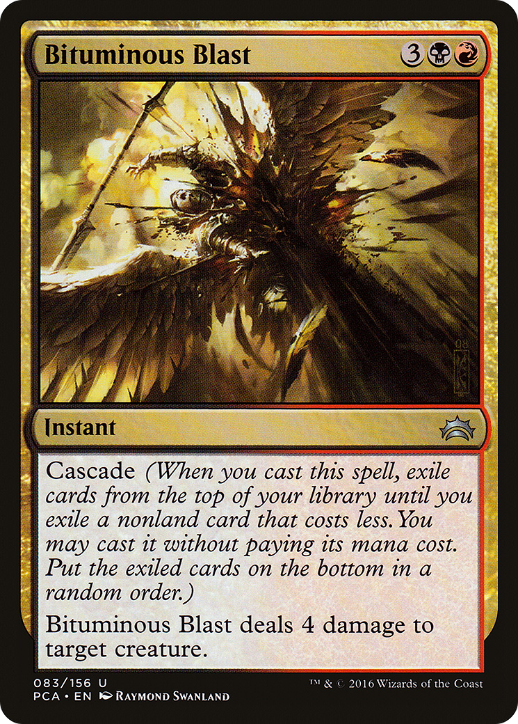 Bituminous Blast (PCA-083) [Planechase Anthology]