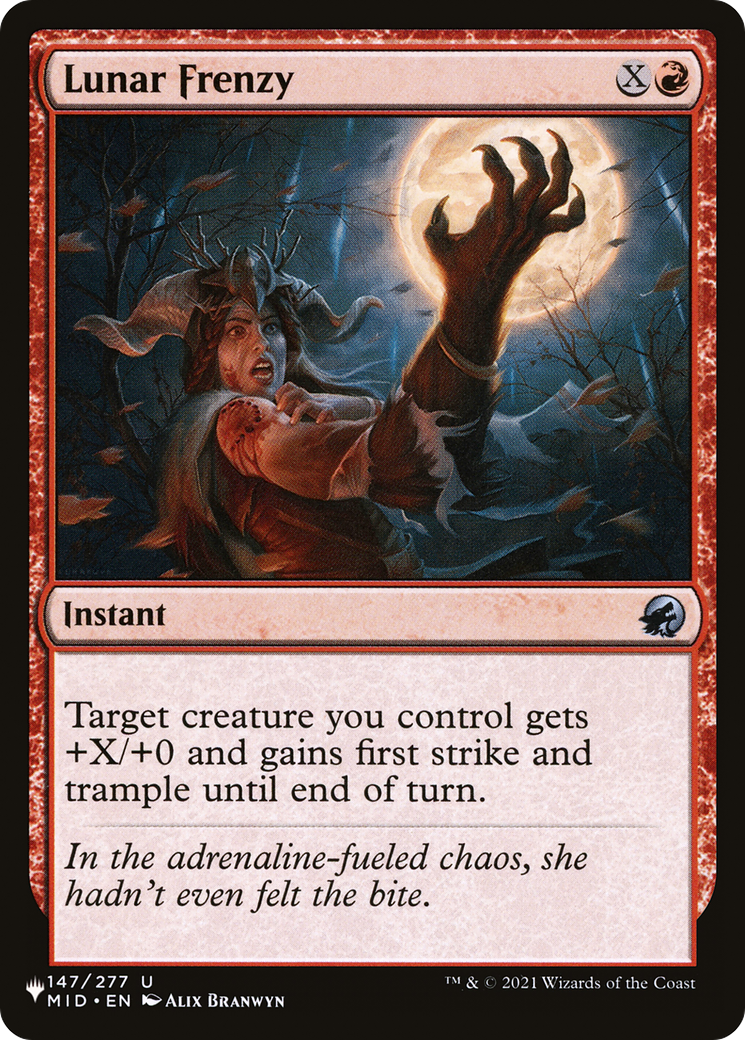 Lunar Frenzy (LIST-MID-147) [The List]