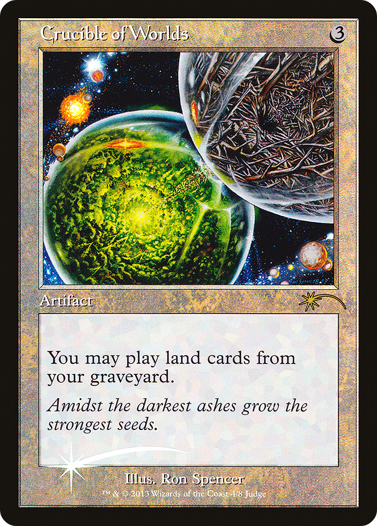 Crucible of Worlds [Judge Gift Cards 2013] Foil