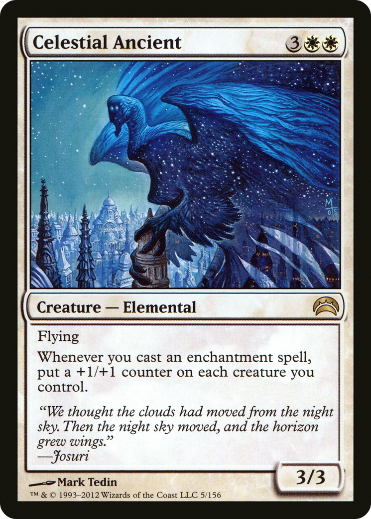 Celestial Ancient (PC2-005) [Planechase 2012] Foil