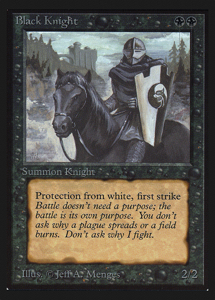 Black Knight (IE) [Intl. Collectors' Edition]